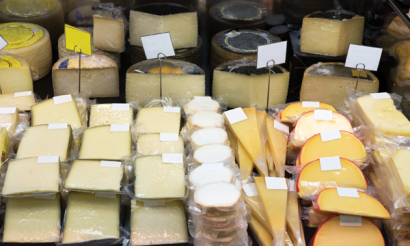 Different types of packaging are required for various types of cheeses