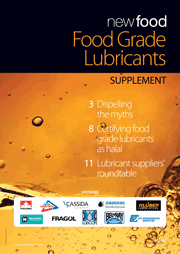 Food Grade Lubricants Supplement 2013
