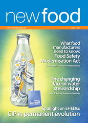 New Food Issue 2 2012 Front Cover