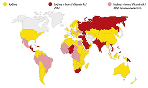 Nestle - map