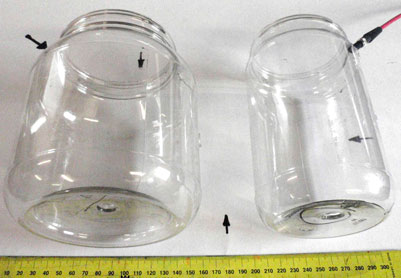 Steribeam jars