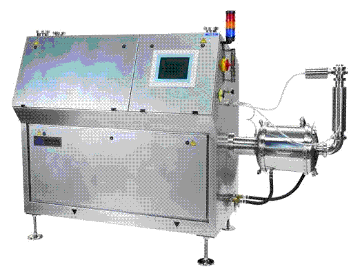 Figure 3 Chocolate aeration by dissolved gas process