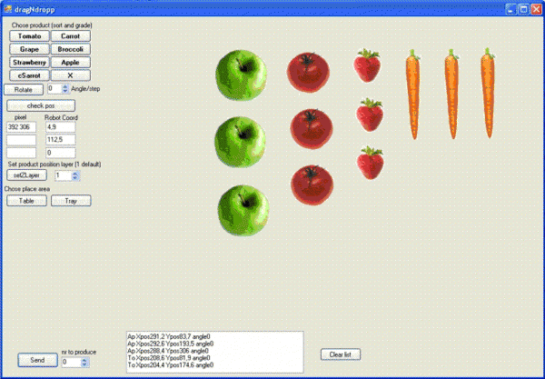 Figure 6 Resulting production after completely automated robot handling with a flexible gripper