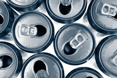 metal cans