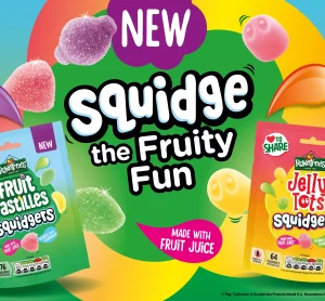 Fruit Pastilles and Jelly Tots reimagined in Rowntree’s Squidgers launch