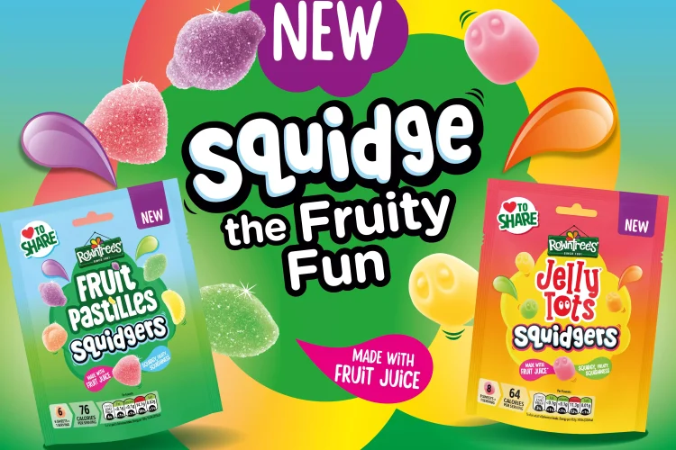 Fruit Pastilles and Jelly Tots reimagined in Rowntree’s Squidgers launch