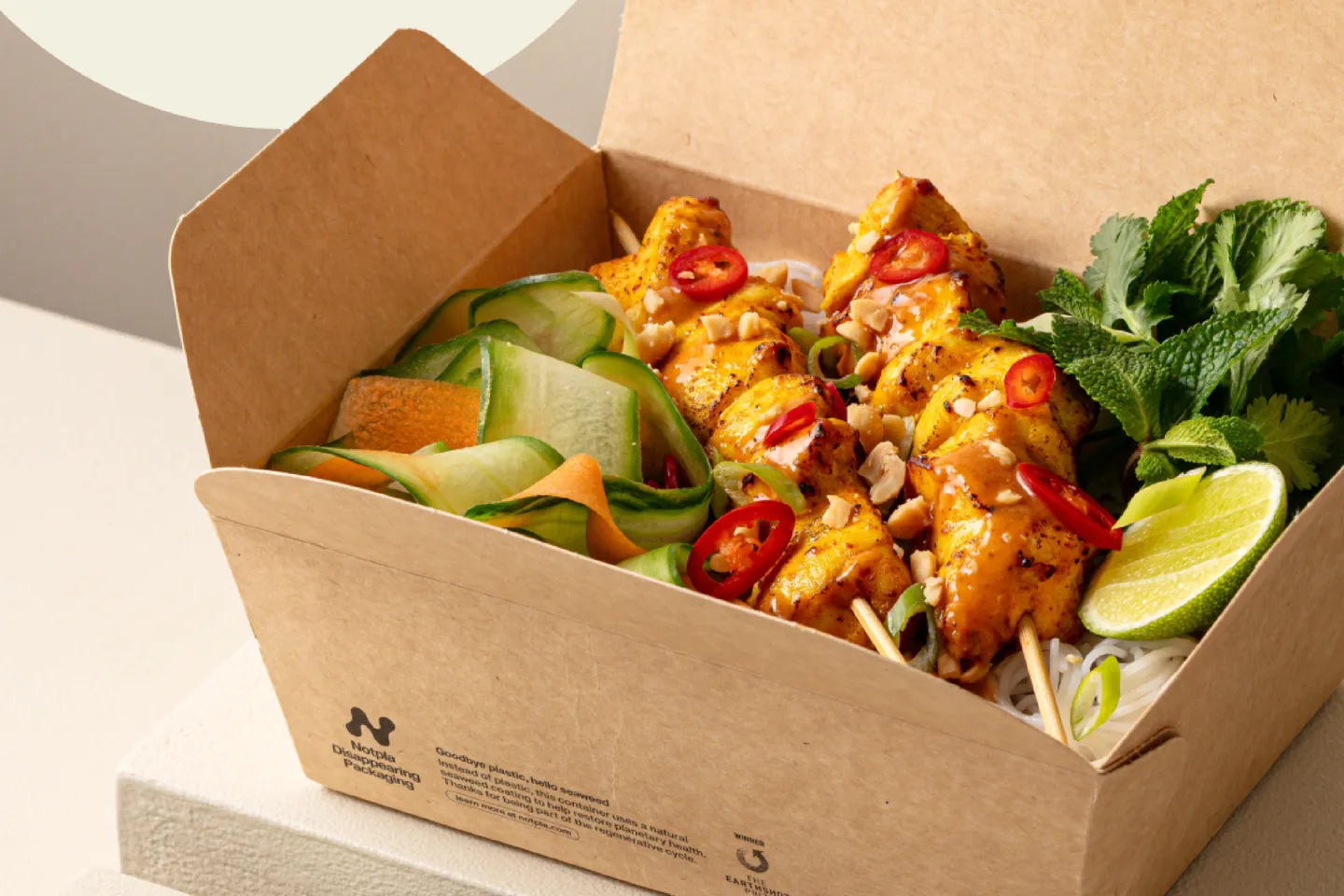 Notpla brings sustainable seaweed-based food packaging back to Imperial College London