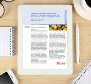 App-note--Detection-of-squalene-and-squalane-origin-with-flash-elemental-analyser-and-delta-V-isotope-ratio-mass-spectrometer