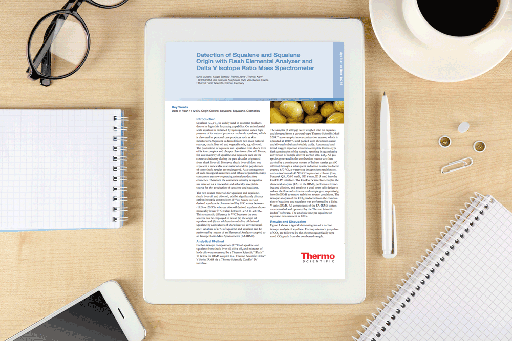 App-note--Detection-of-squalene-and-squalane-origin-with-flash-elemental-analyser-and-delta-V-isotope-ratio-mass-spectrometer