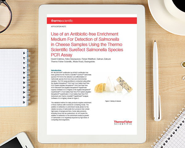 App note Use of an Antibiotic-free Enrichment Medium