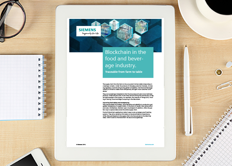 Blockchain in the food & beverage industry