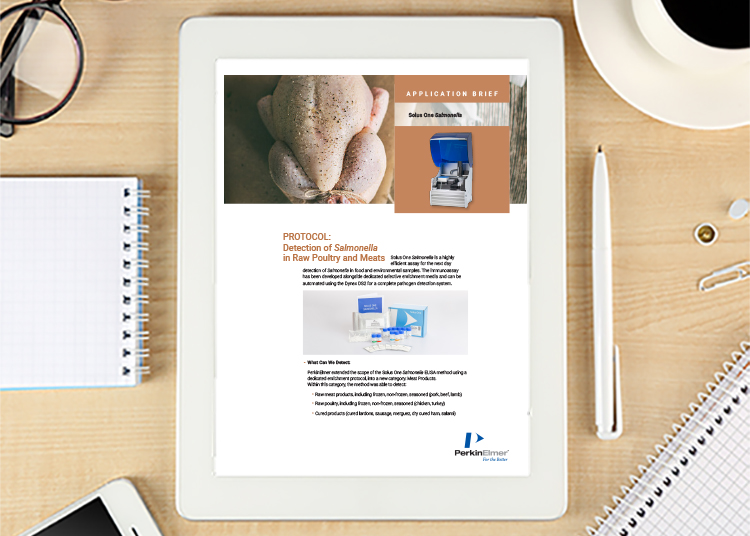 Solus One Salmonella Application Brief on Raw Poultry & Meat