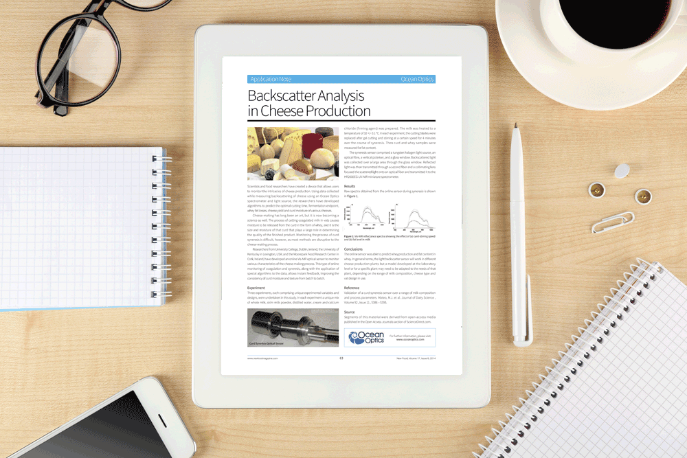 Backscatter-Analysis-in-Cheese-Production