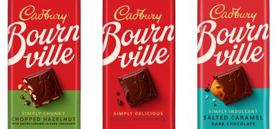 Cadbury Bournville unveils new chocolate bars and bold packaging redesign