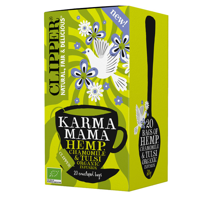 Clipper Karma hemp tea
