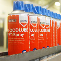 High performance NSF registered food grade lubricants in the FOODLUBE®