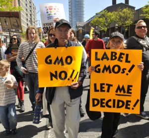 GMO protest