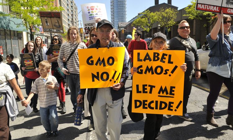 GMO protest