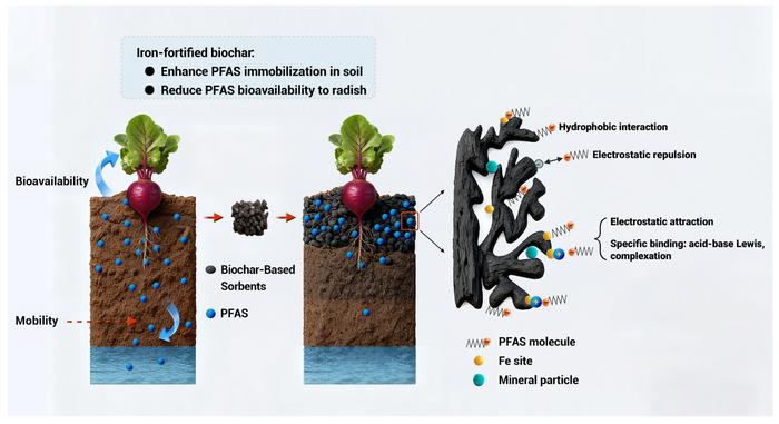 Iron-fortified hemp biochar sharply reduces PFAS ‘forever chemicals’ in crops