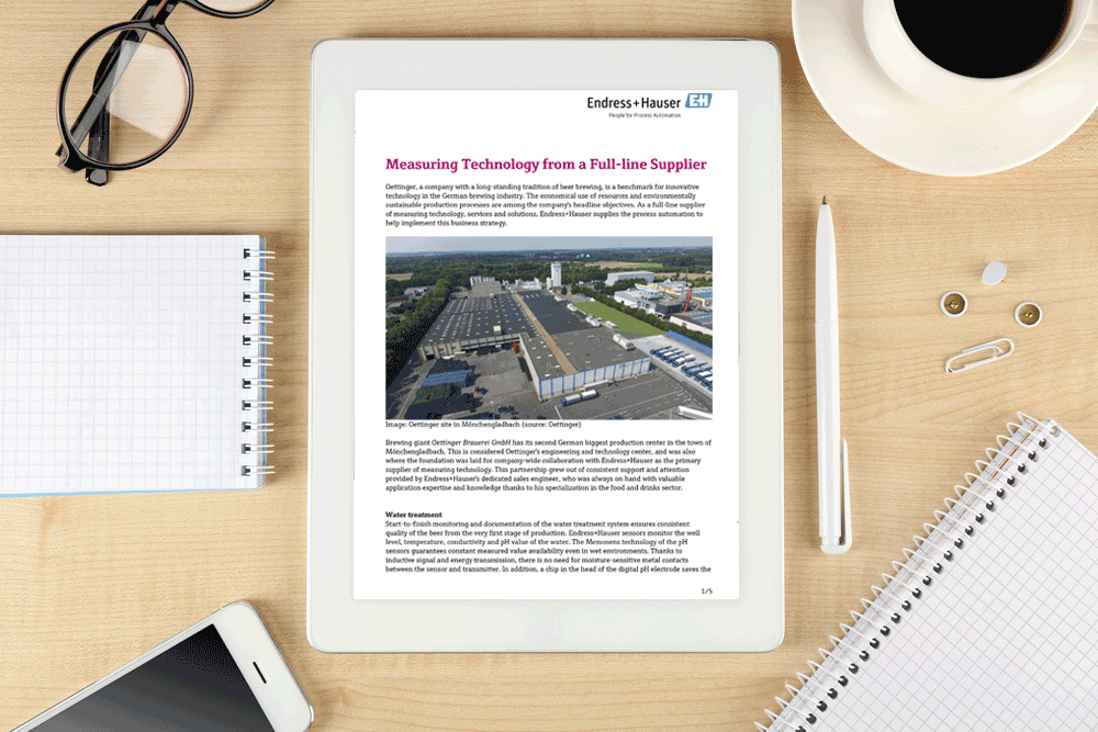 Whitepaper: Measuring technology from a full-line supplier