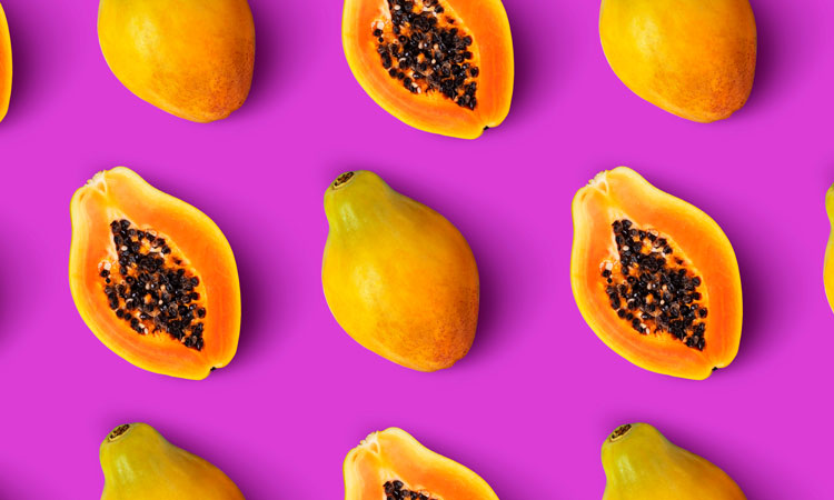 Mexican papaya image