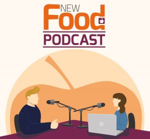 The New Food Podcast logo
