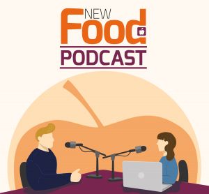 New Food podcast logo
