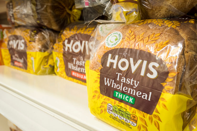 Loaves of Hovis bread