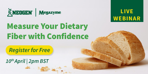 Live webinar: measure your dietary fibre with confidence