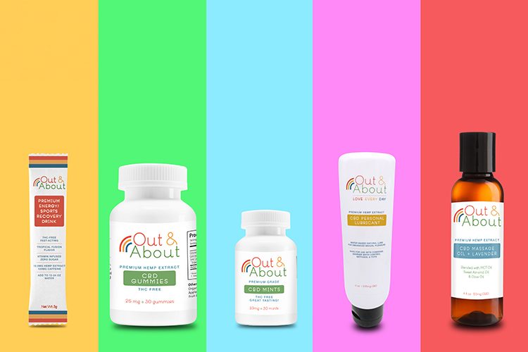 Out & About CBD supports the LGBTQ community