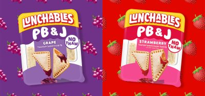 Lunchables reinvents PB&J with no-thaw crustless snack