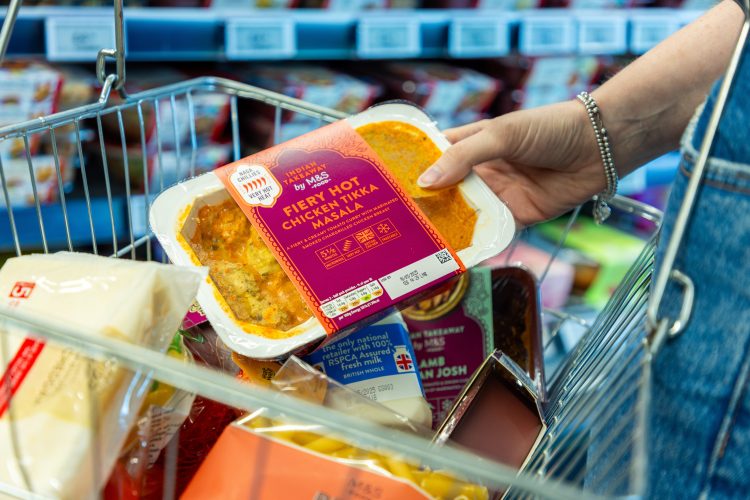 M&S trials sustainable ready meal packaging innovation