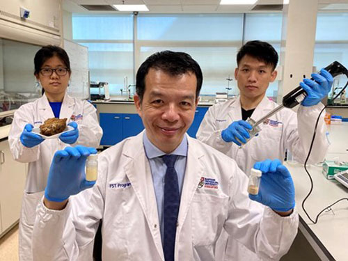 Prof Chen and spent grain emulsifier