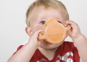 Reducing sugar and sweetness in products intended for infants