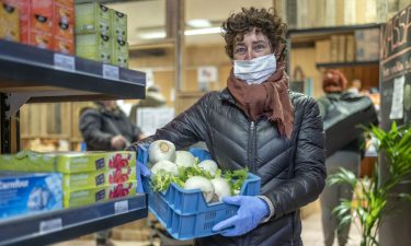 vegetables in shop