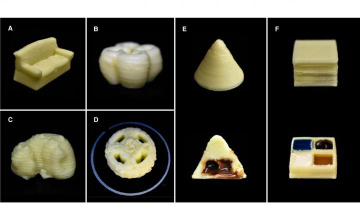 3D printing milk