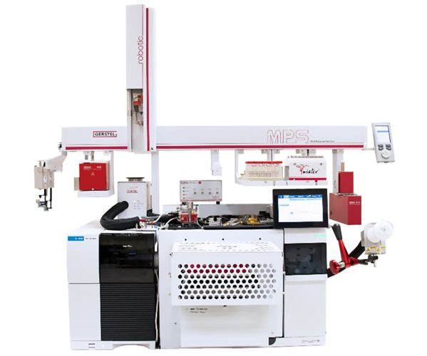 Figure 1: Selectable 1D/2D-GC-O/MS system for liquid injection, headspace, DHS, SPME and thermal desorption, with tool exchange and olfactory detection port