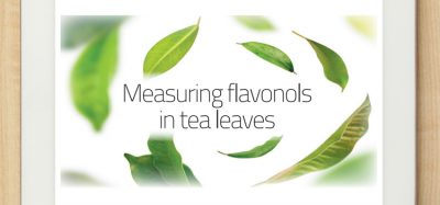 Application Note: Measuring flavonols in tea leaves