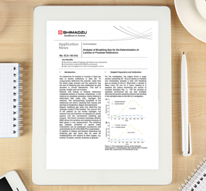 Shimadzu - Determination of lactose or fructose intolerance