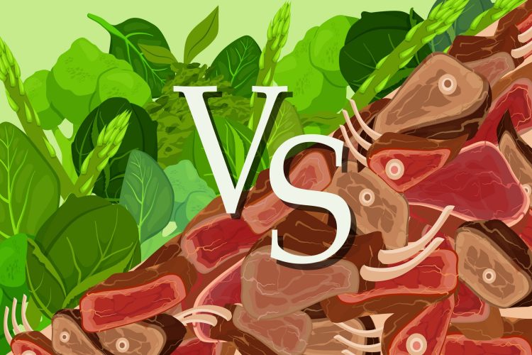 meat vs vegan