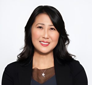 A headshot of Sung Poblete, CEO of Food Allergy Research & Education (FARE)