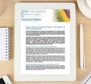 Technical Bulletin: Benefits of enzymes for plant protein hydrolysates