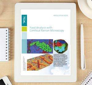 Food Analysis with Confocal Raman Microscopy