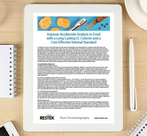 Whitepaper Improve acrylamide analysis in food