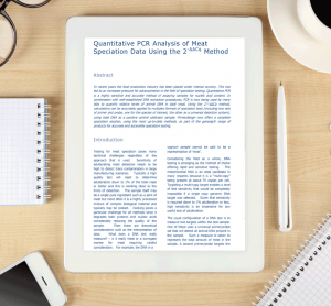 Whitepaper--Quantitative-PCR-analysis-of-meat-speciation-data-using-the-2-∆∆-Cq-method