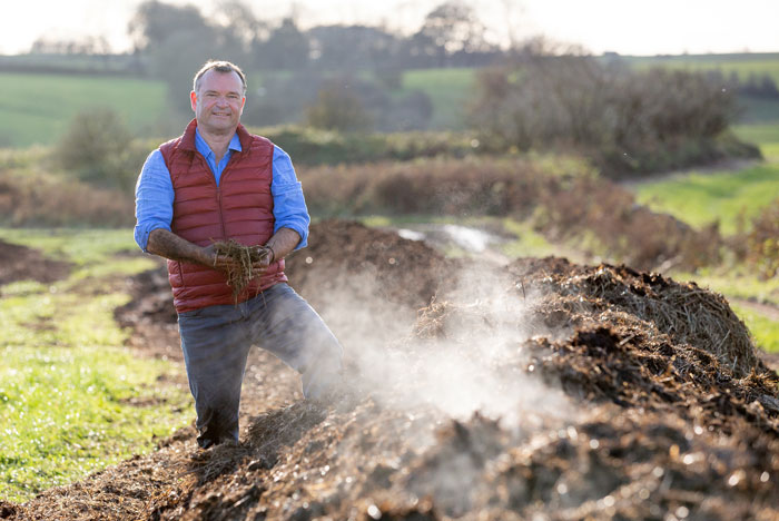 Tim Mead on farm