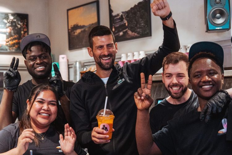 Tennis star Novak Djokovic joins Joe & The Juice as wellness ambassador