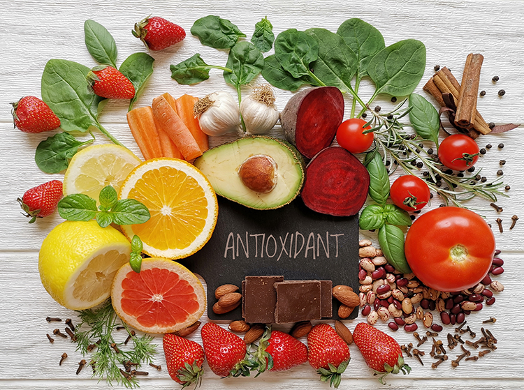 Antioxidants in food