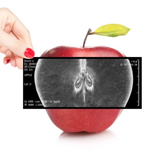 apple irradiation image
