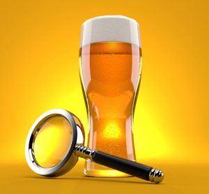 Analysing humulinones in beer